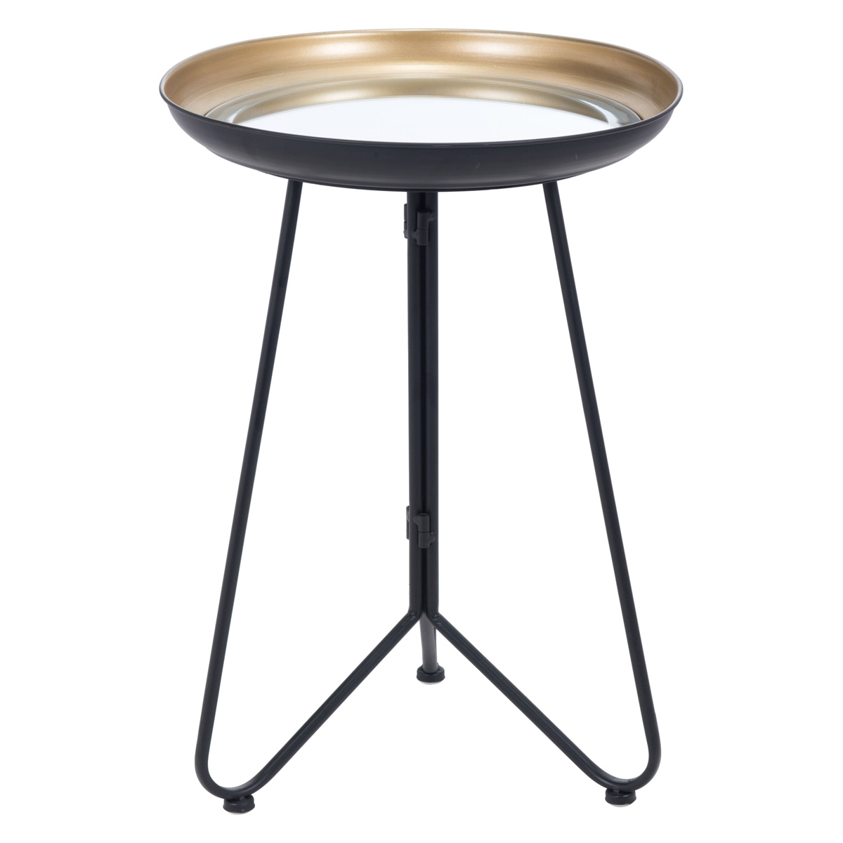 ZUO - Foley Accent Table in Gold/Black