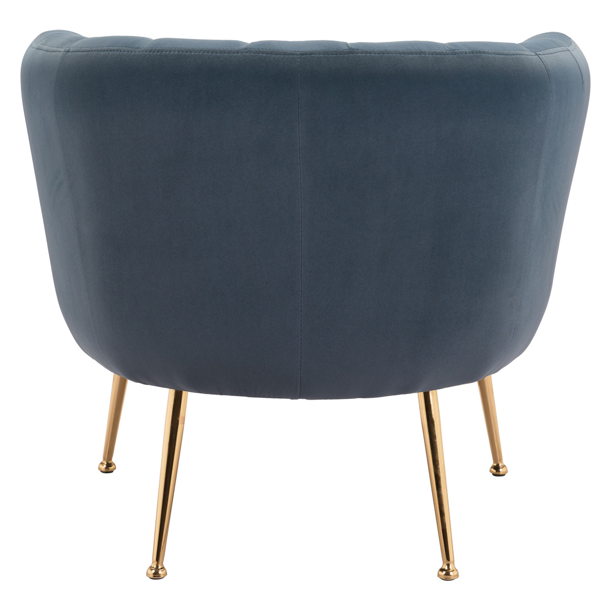 ZUO Deco Accent Chair - Gray/Gold