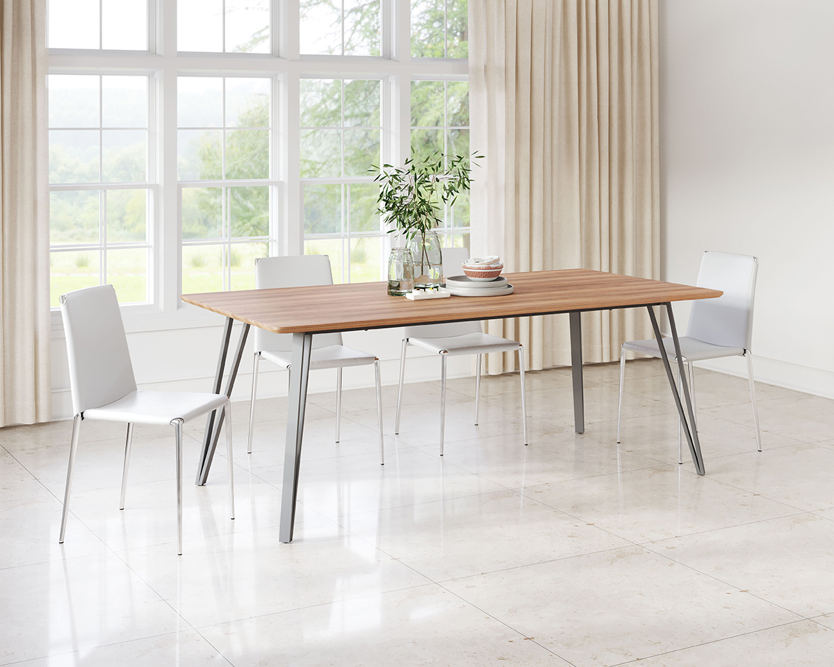 ZUO - Perpignan Dining Table in Brown/Black