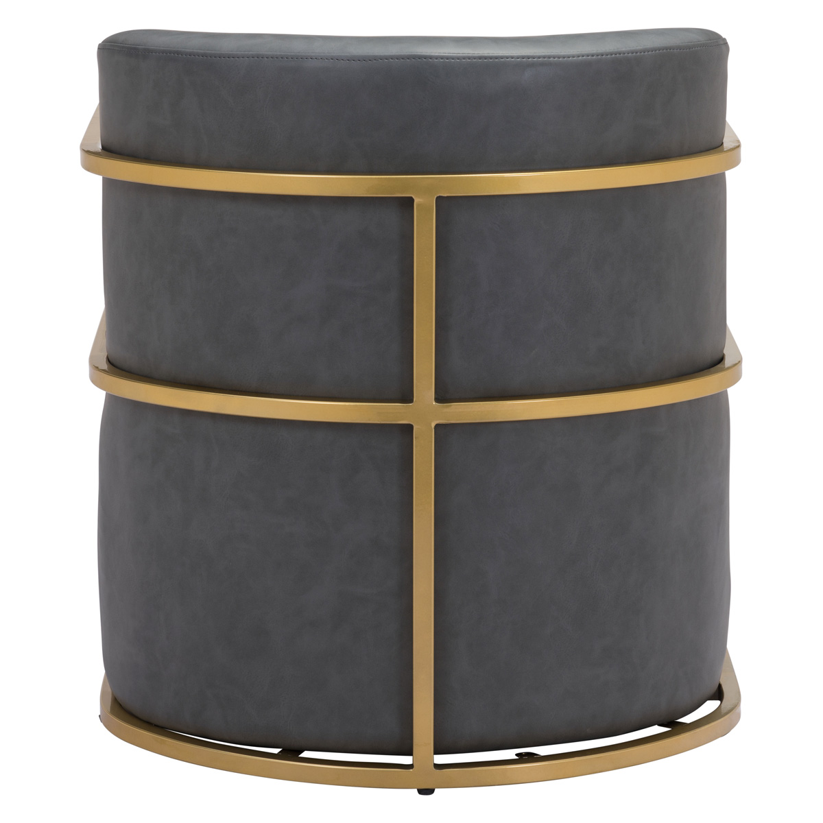ZUO Xander Accent Chair - Gray/Gold