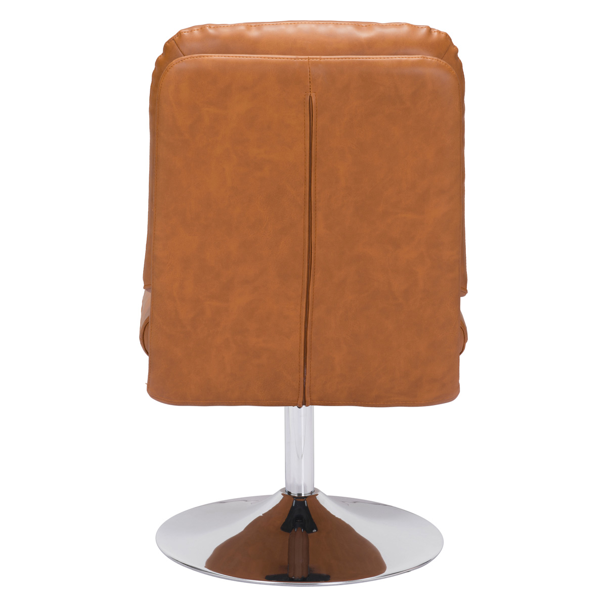 ZUO Rory Accent Chair - Brown/Silver