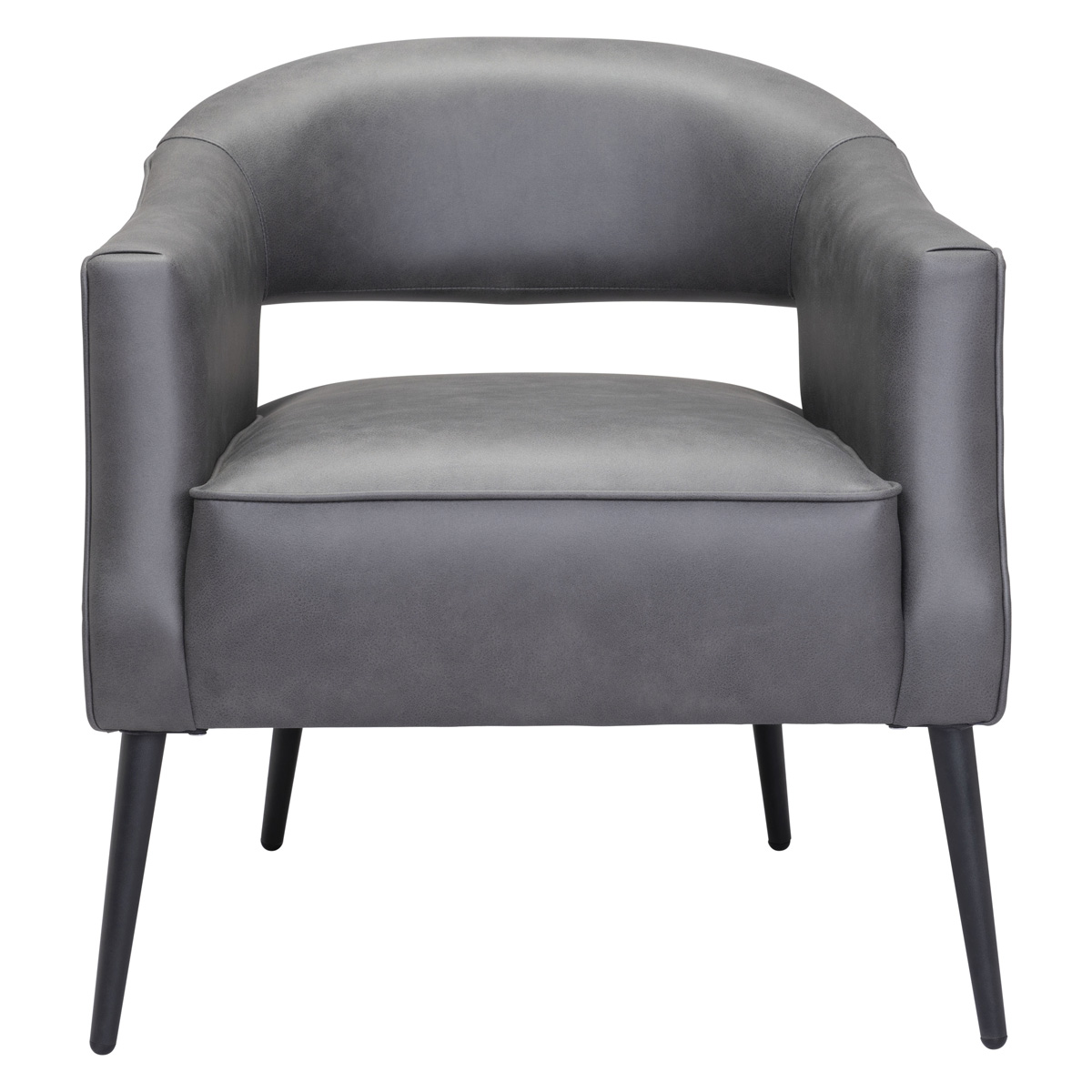 ZUO Berkeley Accent Chair - Vintage Gray/Black