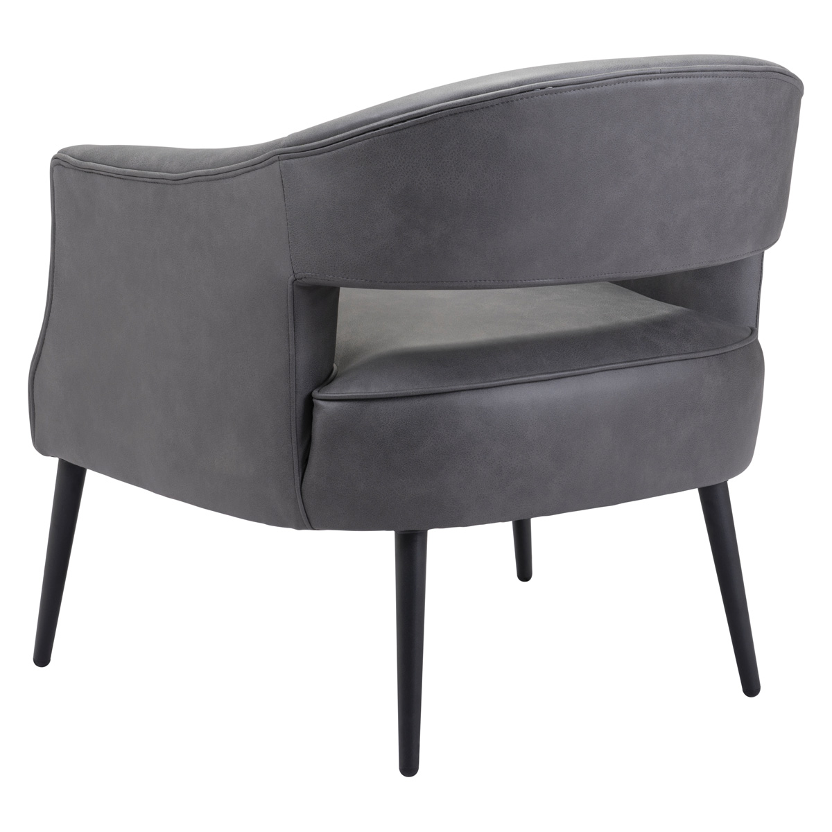 ZUO Berkeley Accent Chair - Vintage Gray/Black