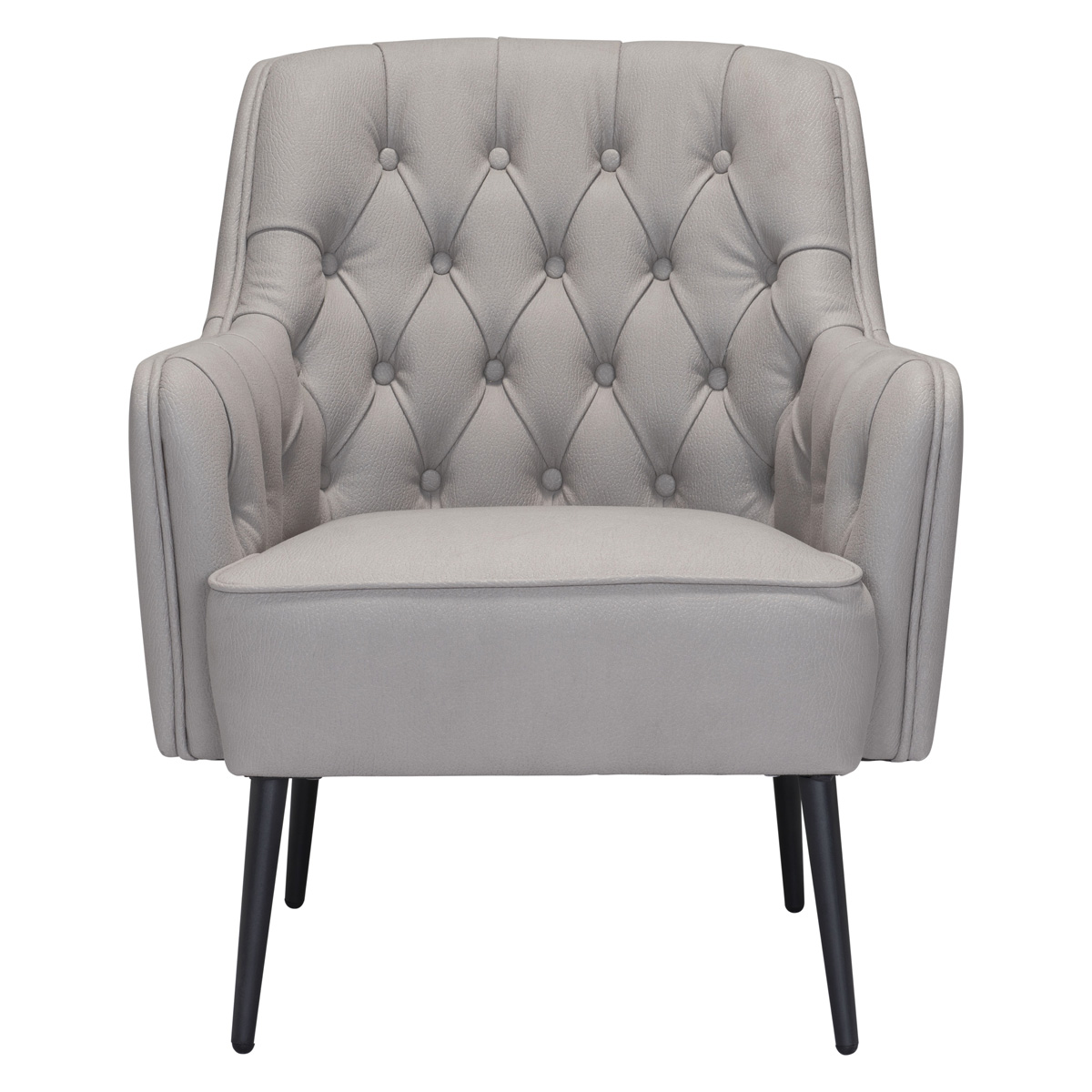 ZUO Tasmania Accent Chair - Gray/Black