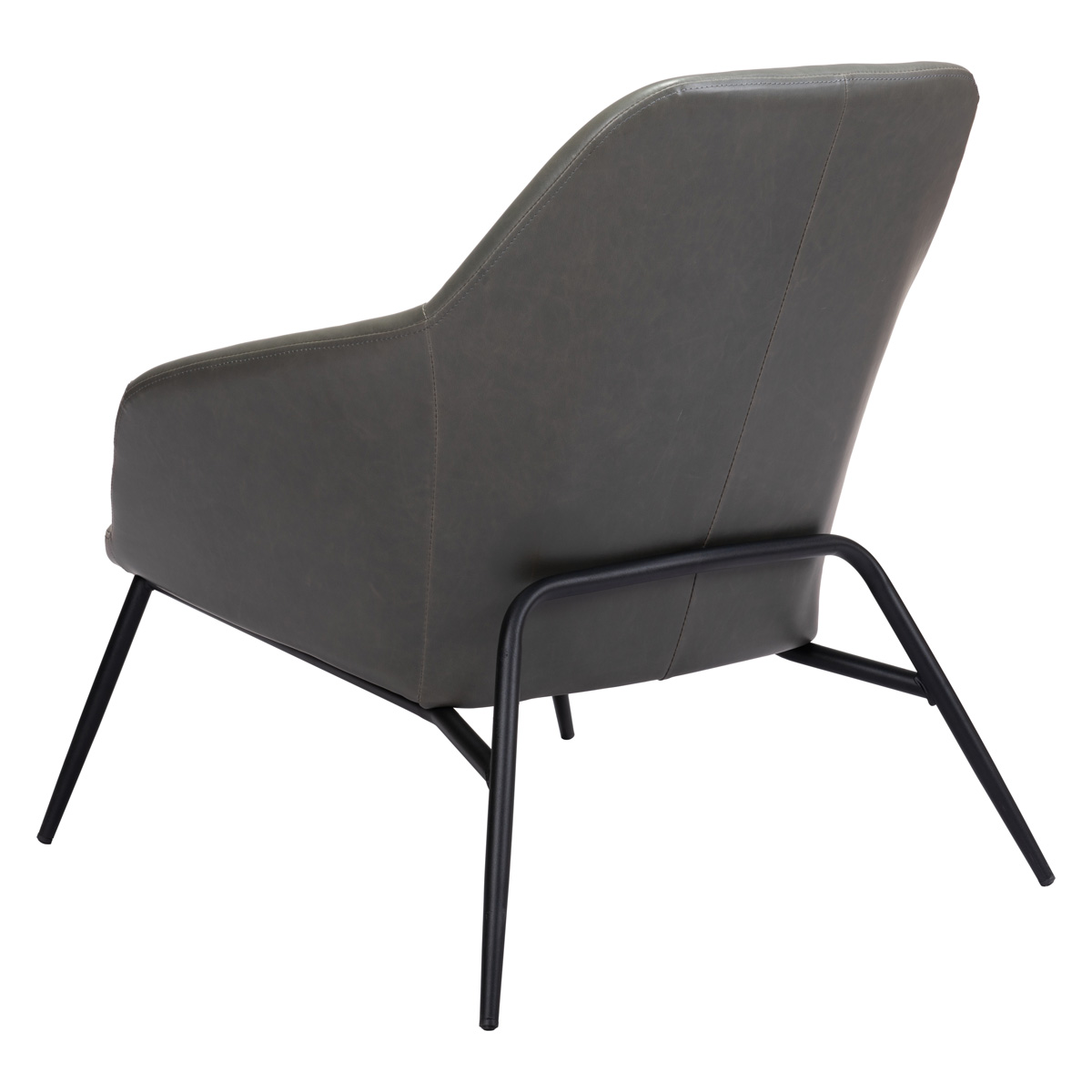 ZUO Manuel Accent Chair - Gray/Matte Black