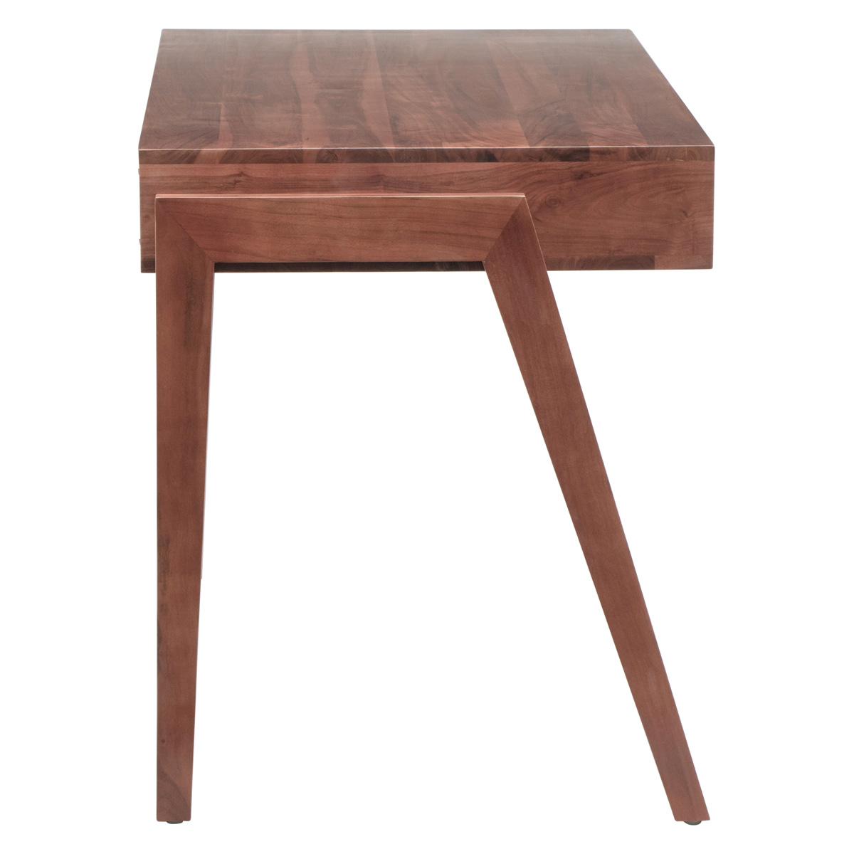 ZUO - Linea Desk in Brown/White