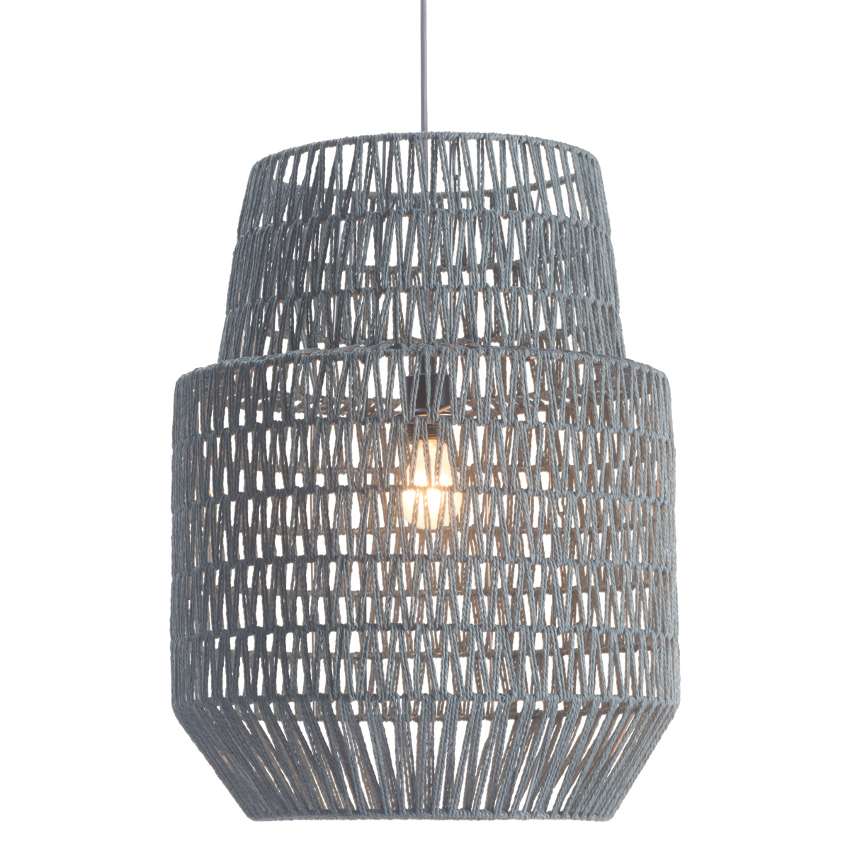 ZUO - Daydream Ceiling Lamp in Gray