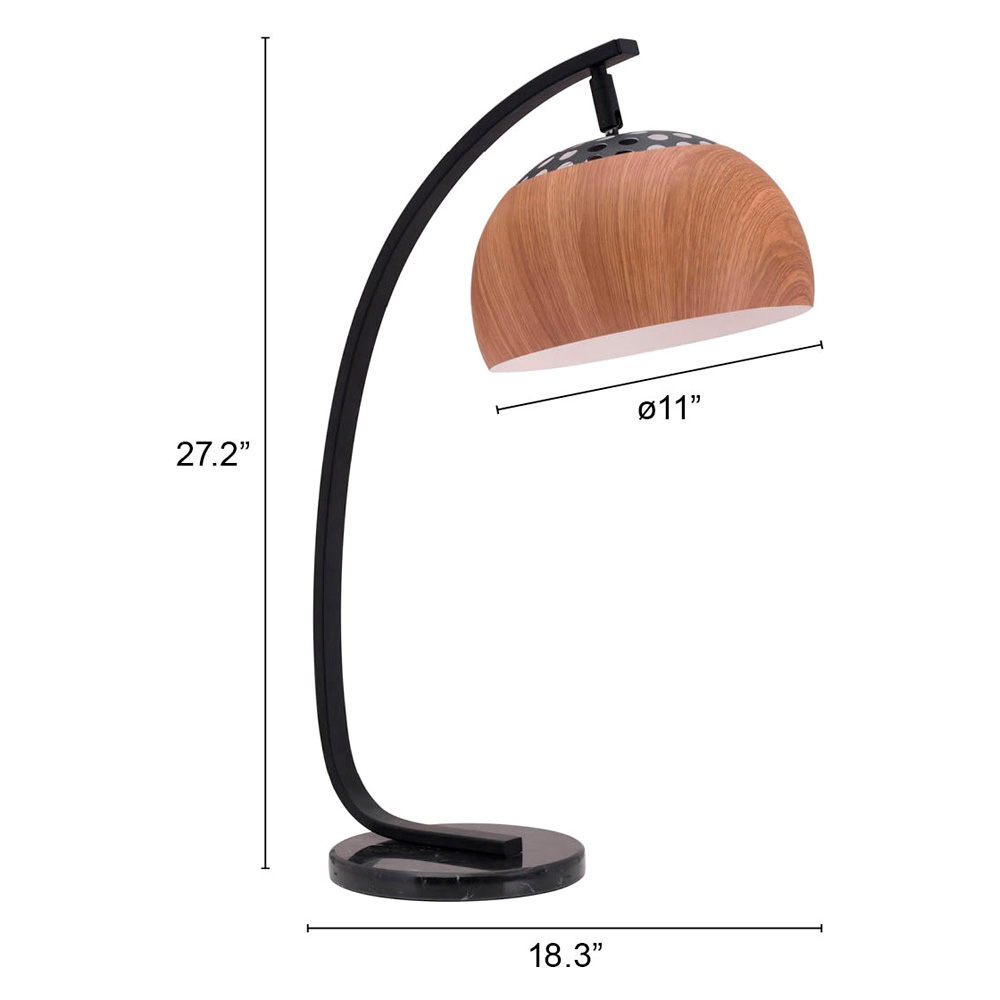 ZUO - Brentwood Table Lamp in Brown