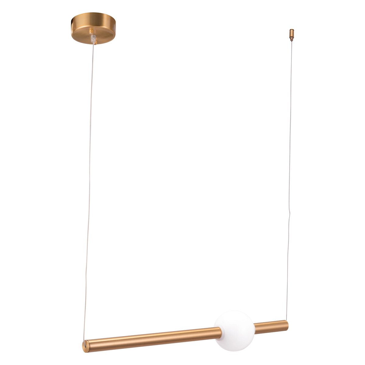 ZUO - Adeo Ceiling Lamp in Brass