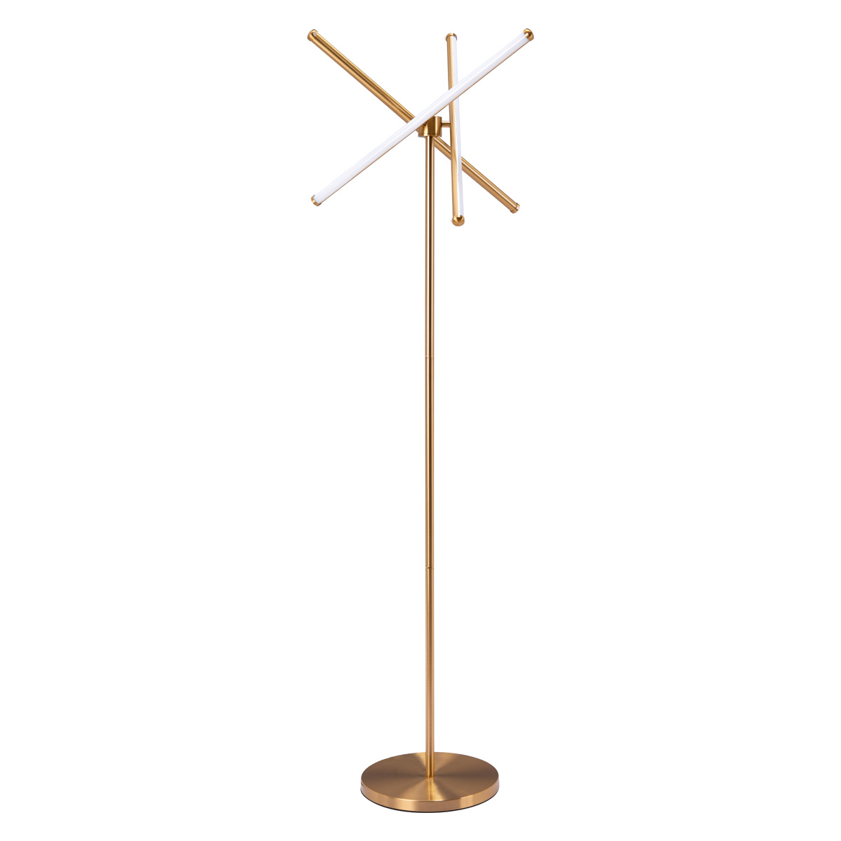 ZUO - Garza Floor Lamp in Brass