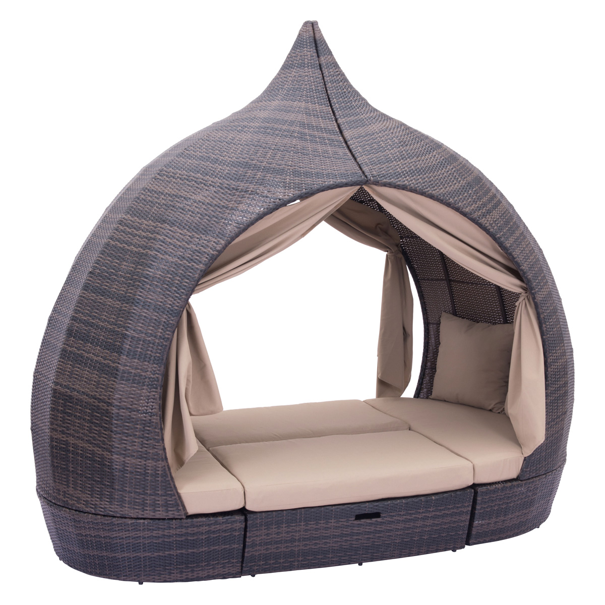 ZUO - Majorca Daybed in Brown/Beige
