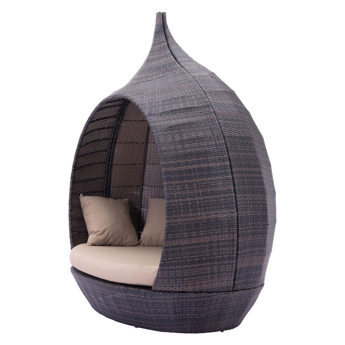 ZUO - Martinique Beach Daybed in Brown/Beige